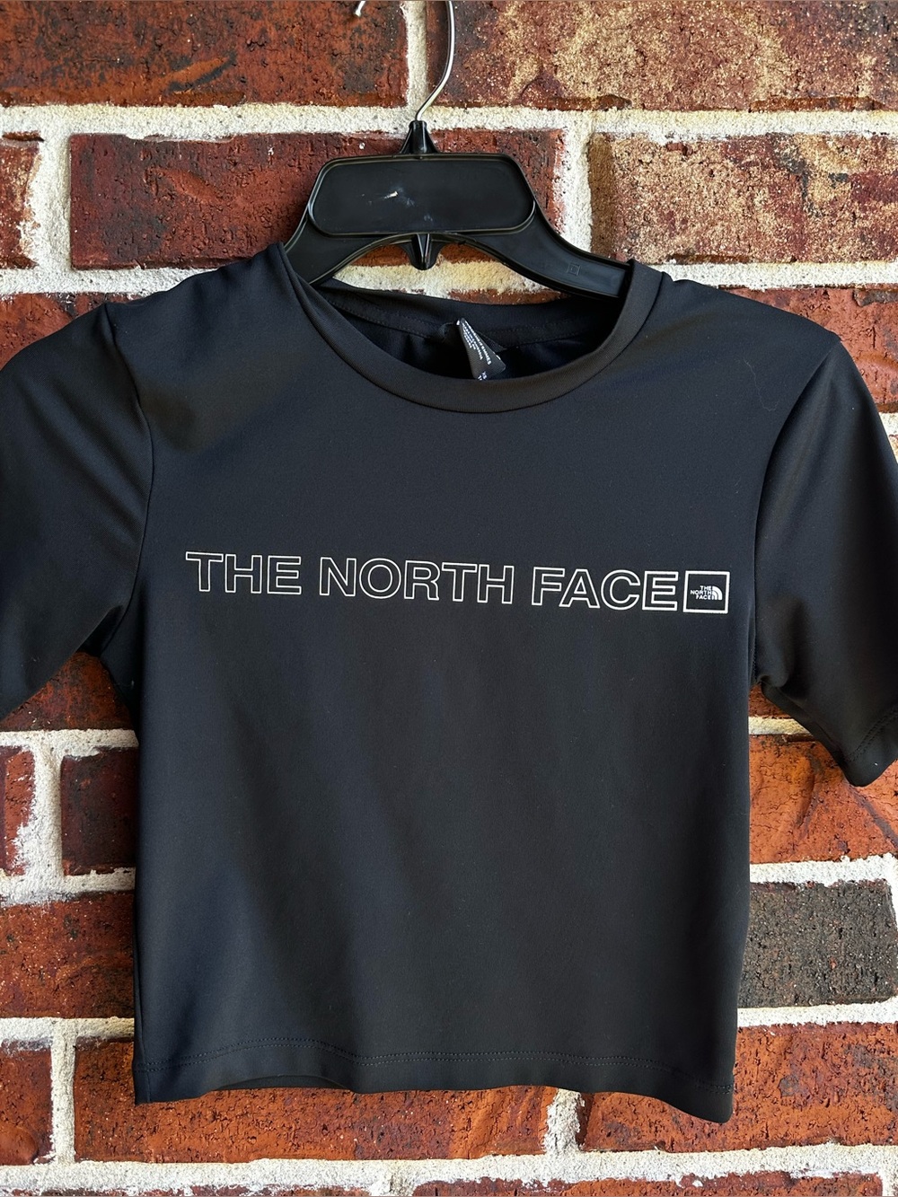 The North Face Black Women's Logo Crop Top